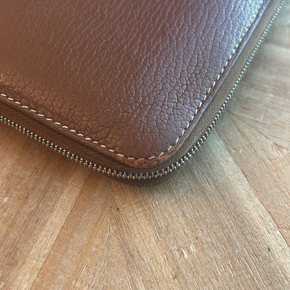 Hermes leather zippy wallet - Picture 6 of 10